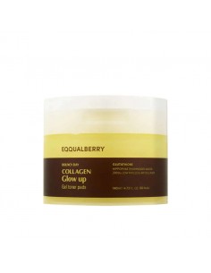 EQQUALBERRY COLLAGEN GLOW UP GEL TONER PADS 60 PADS