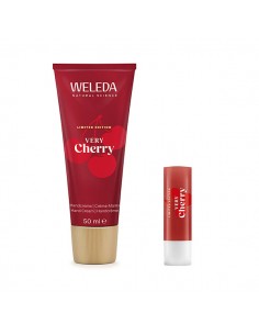 WELEDA PACK VERY CHERRY MANOS 50ML + BALSAMO LABIAL 4.8GR