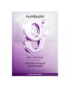 NUMBUZIN Nº9 NAD BIO LIFTING-SIL FULL FACE MASK TOP 20ML + BOTTOM 28ML
