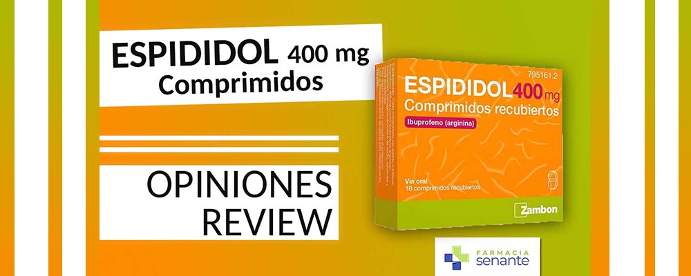 ESPIDIDOL 400MG COMPRIMIDOS ESPIDIDOL PARA QUE SIRVE