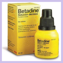 BETADINE 100 MG/ML SOLUCIÓN CUTÁNEA 25ML