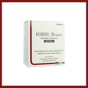 REGAXIDIL 50 MG/ML SOLUCION CUTANEA  240 ML