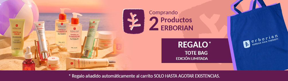 Regalo tote bag Erborian en Farmacia Senante