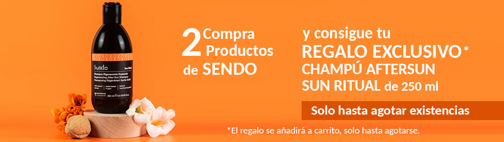 Regalo champu Sendo aftersun en Farmacia Senante